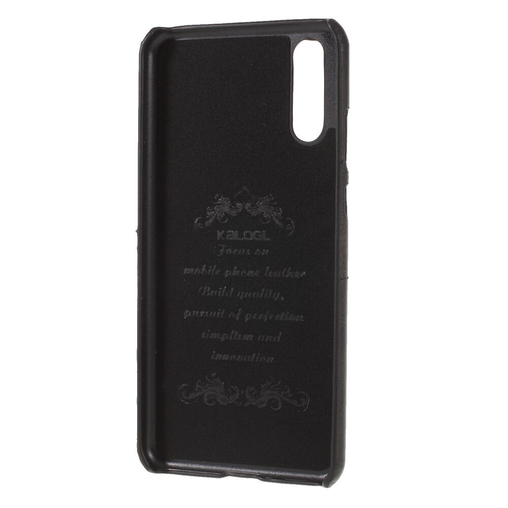 Coque Card Slots Huawei P20, Noir