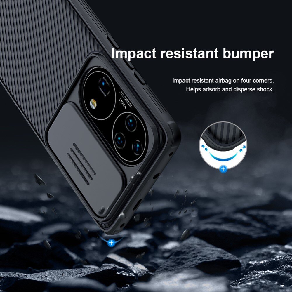 Coque CamShield Huawei P50 Pro, Noir