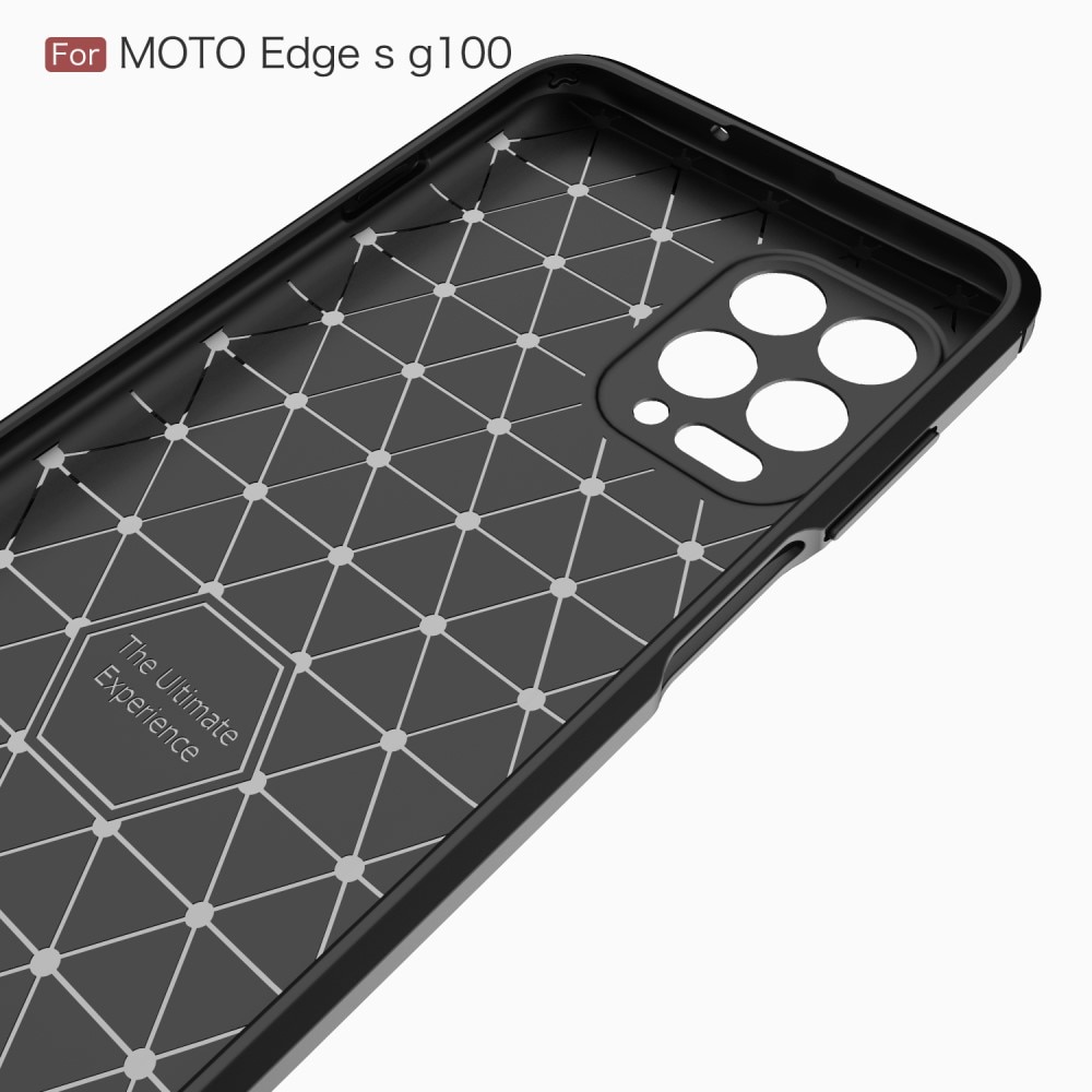 Coque Brushed TPU Case Motorola Moto G100 Black