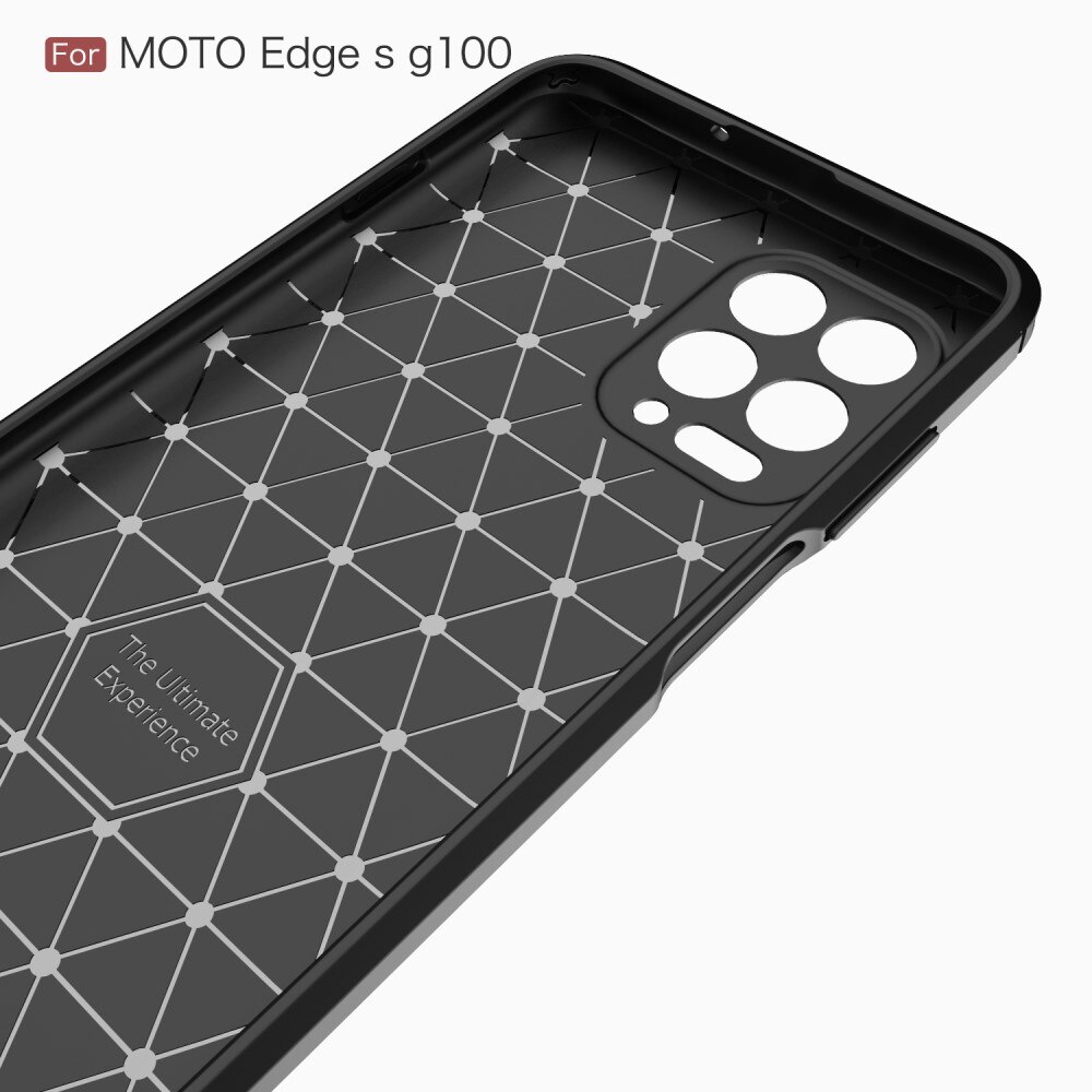 Coque TPU Brushed Motorola Moto G100, [FÄRG}