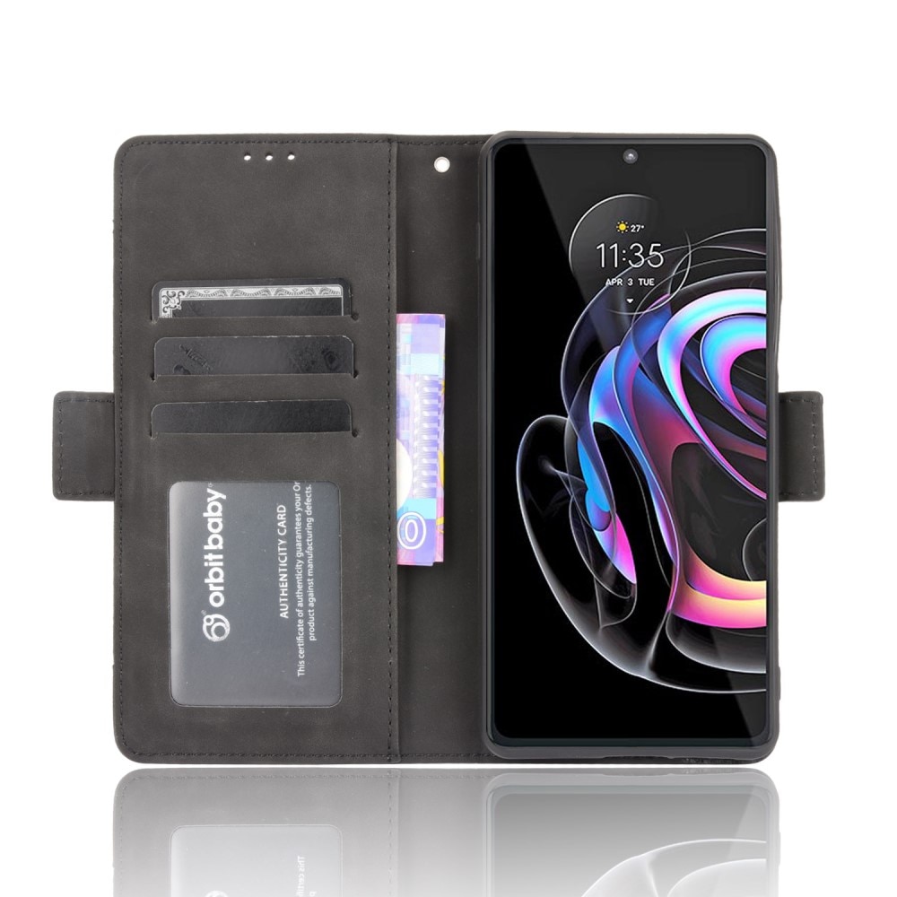 Étui portefeuille Multi Motorola Edge 20 Pro Noir