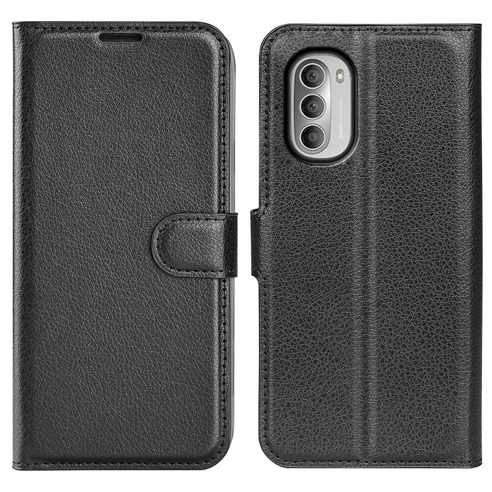 Coque portefeuille Motorola Moto G51 Noir