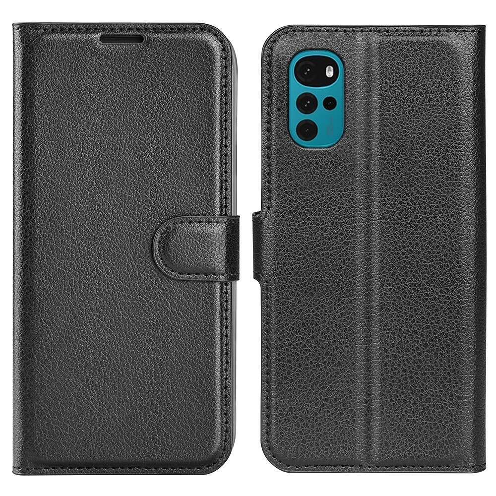 Coque portefeuille Motorola Moto G22, Noir