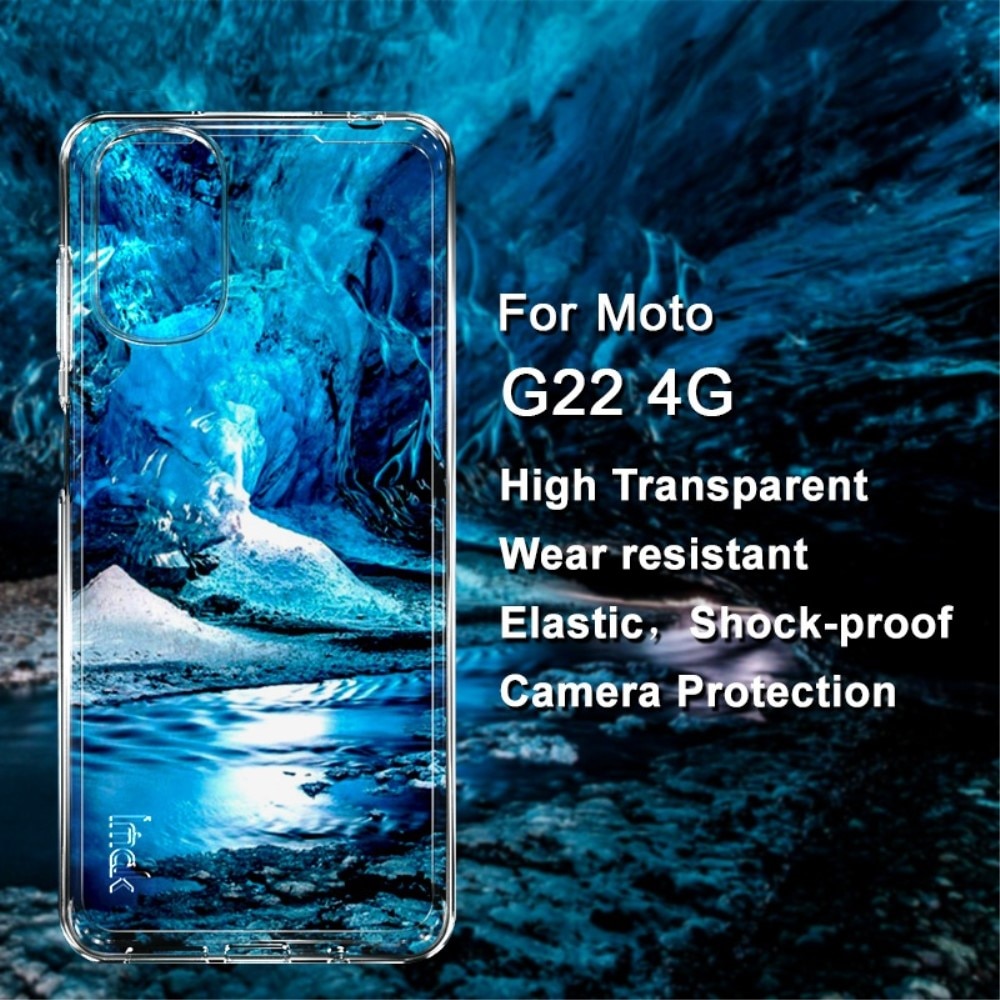 Coque TPU Case Motorola Moto G22, Transparent