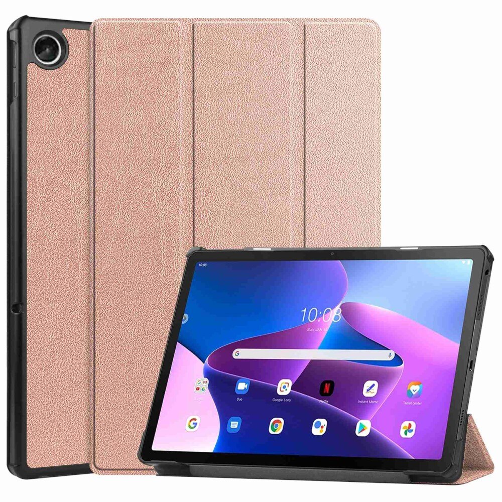 Étui Tri-Fold Lenovo M10 Plus (3rd gen) Rose