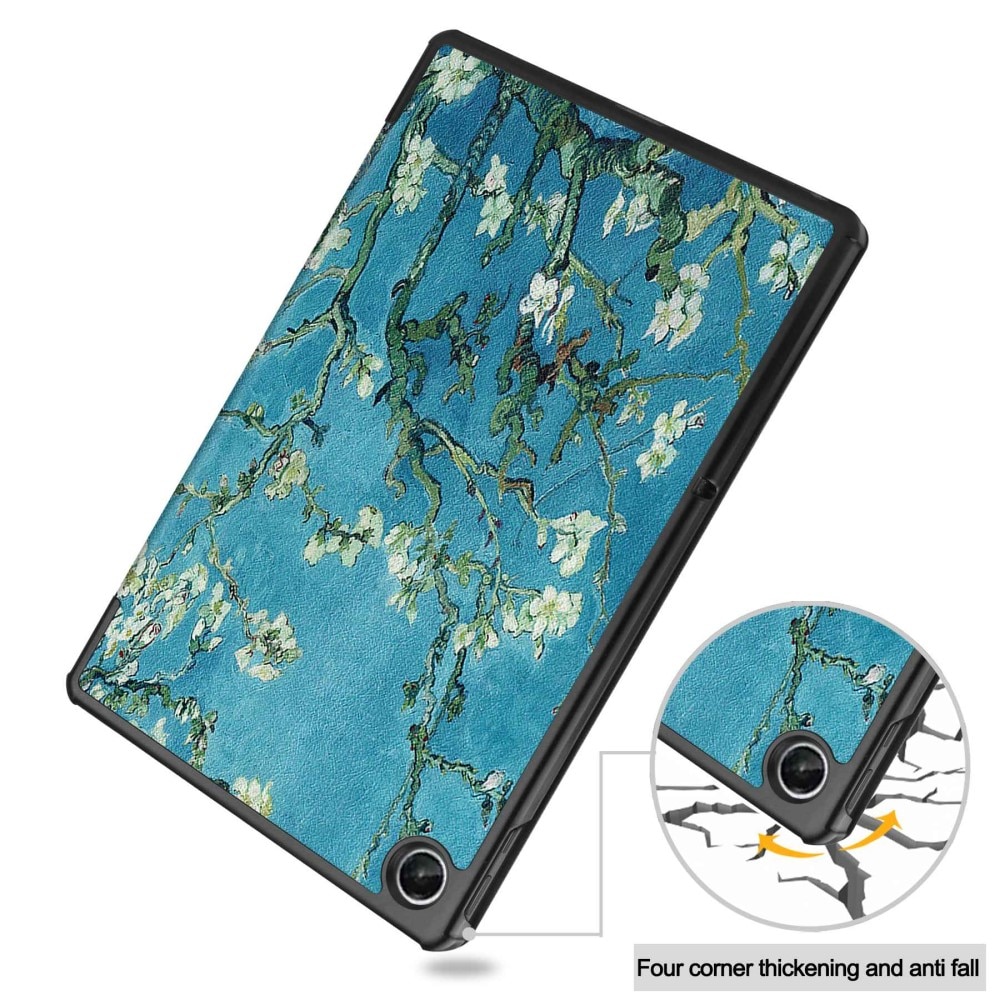 Étui Tri-Fold Lenovo M10 Plus (3rd gen) Fleurs de cerisier