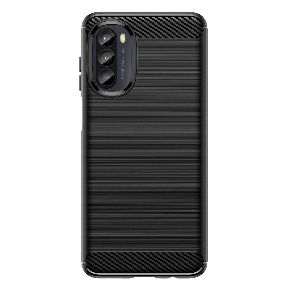 Coque Brushed TPU Case Motorola Moto G52 Black