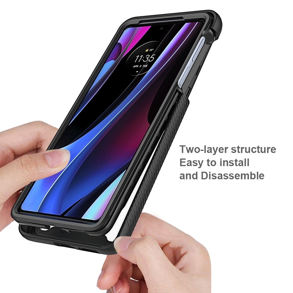 Coque Full Protection Motorola Edge 30 Pro, Noir