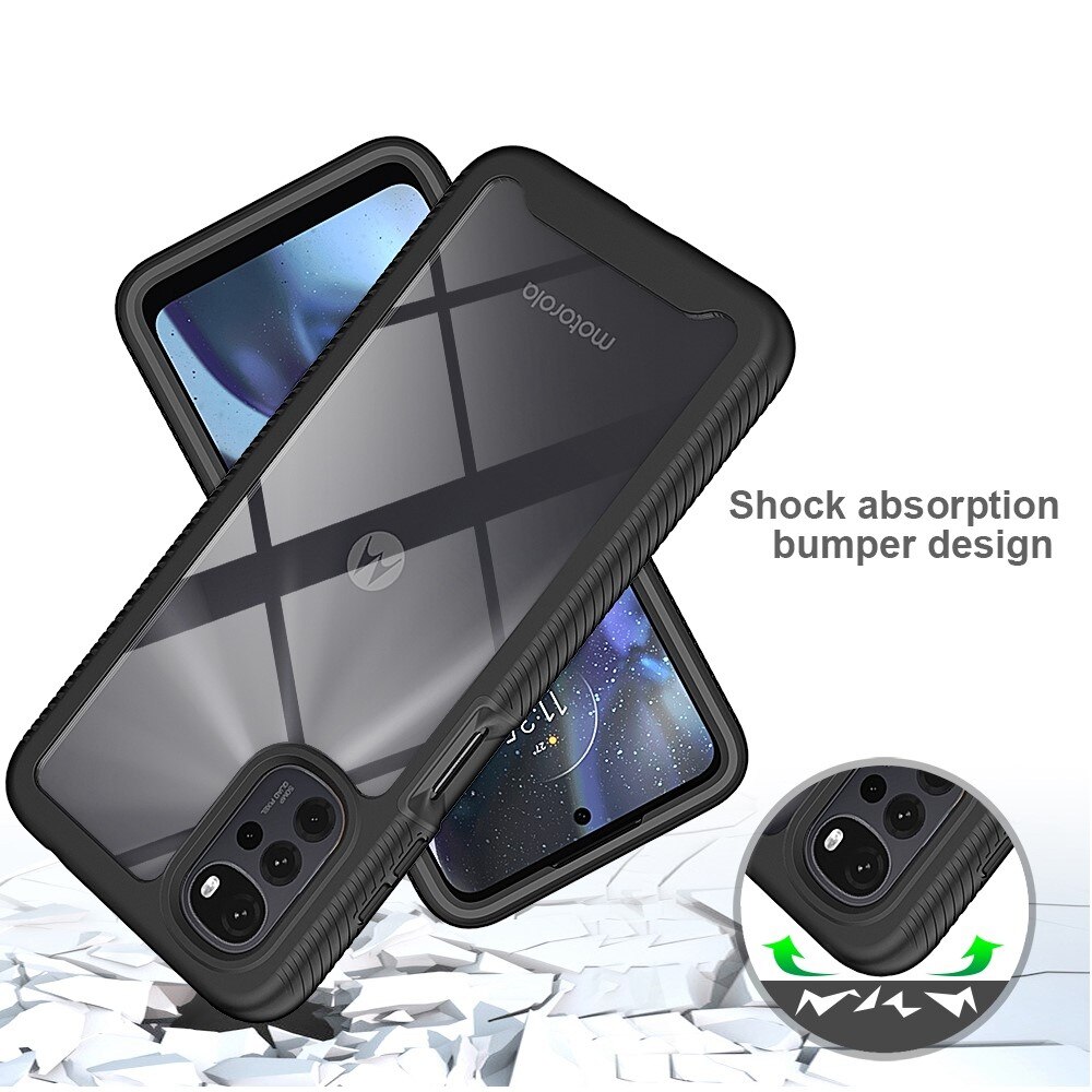 Coque Full Protection Motorola Moto G22, Noir