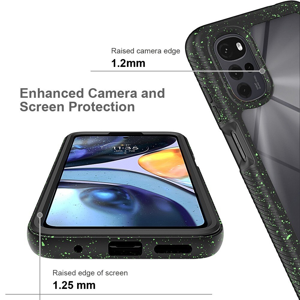 Coque Full Protection Motorola Moto G22, Noir