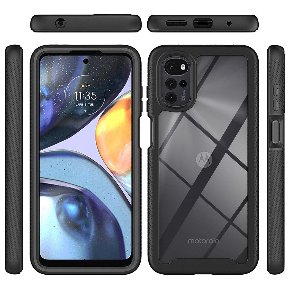 Coque Full Protection Motorola Moto G22, Noir