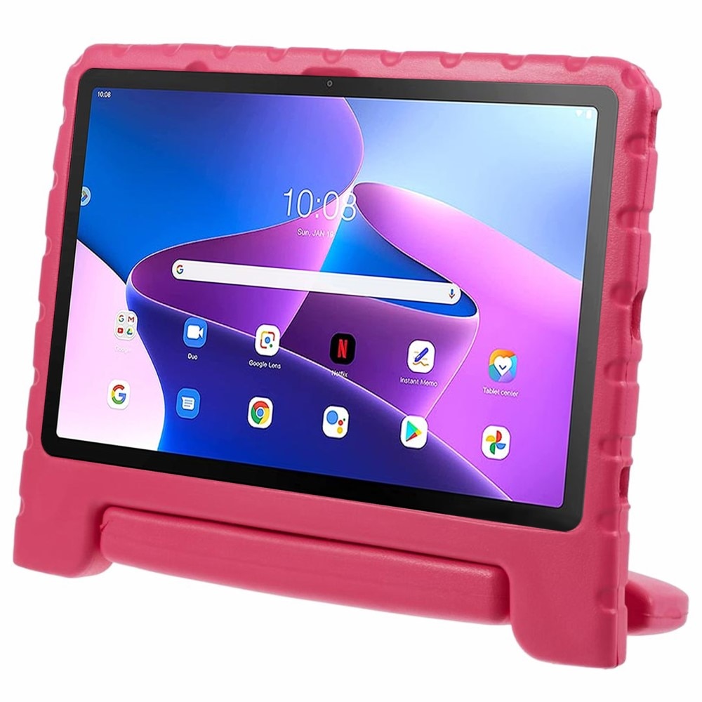 Coque antichoc pour enfants Lenovo M10 Plus (3rd gen) Rose