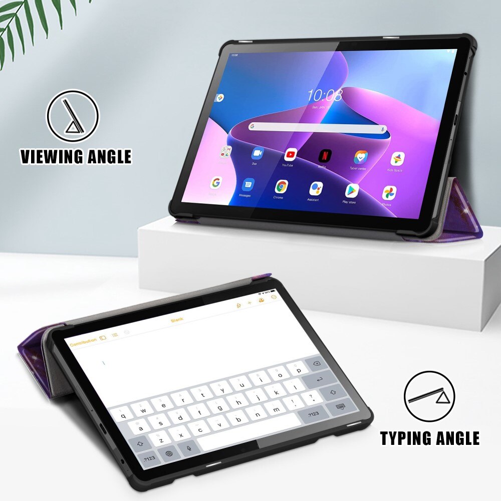 Étui Tri-Fold Lenovo Tab M10 (3rd Gen), Espace