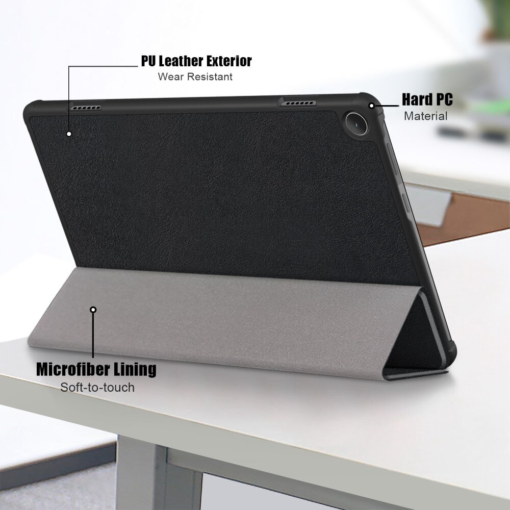 Étui Tri-Fold Lenovo Tab M10 (3rd Gen), Noir