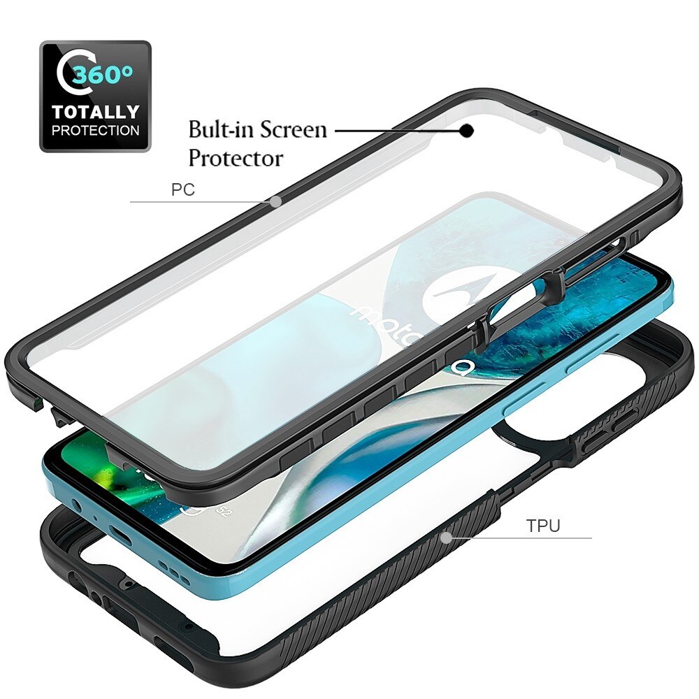 Coque Full Protection Motorola Moto G52, Noir