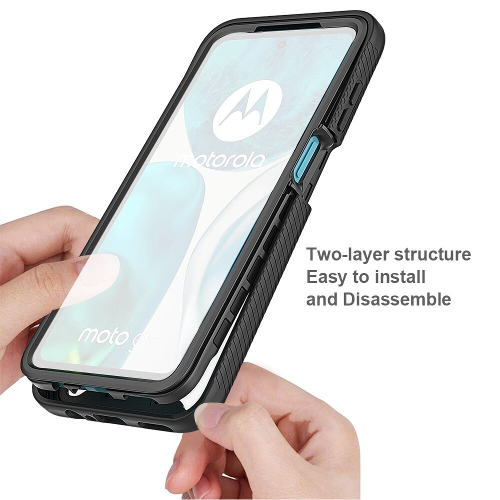 Coque Full Protection Motorola Moto G52, Noir