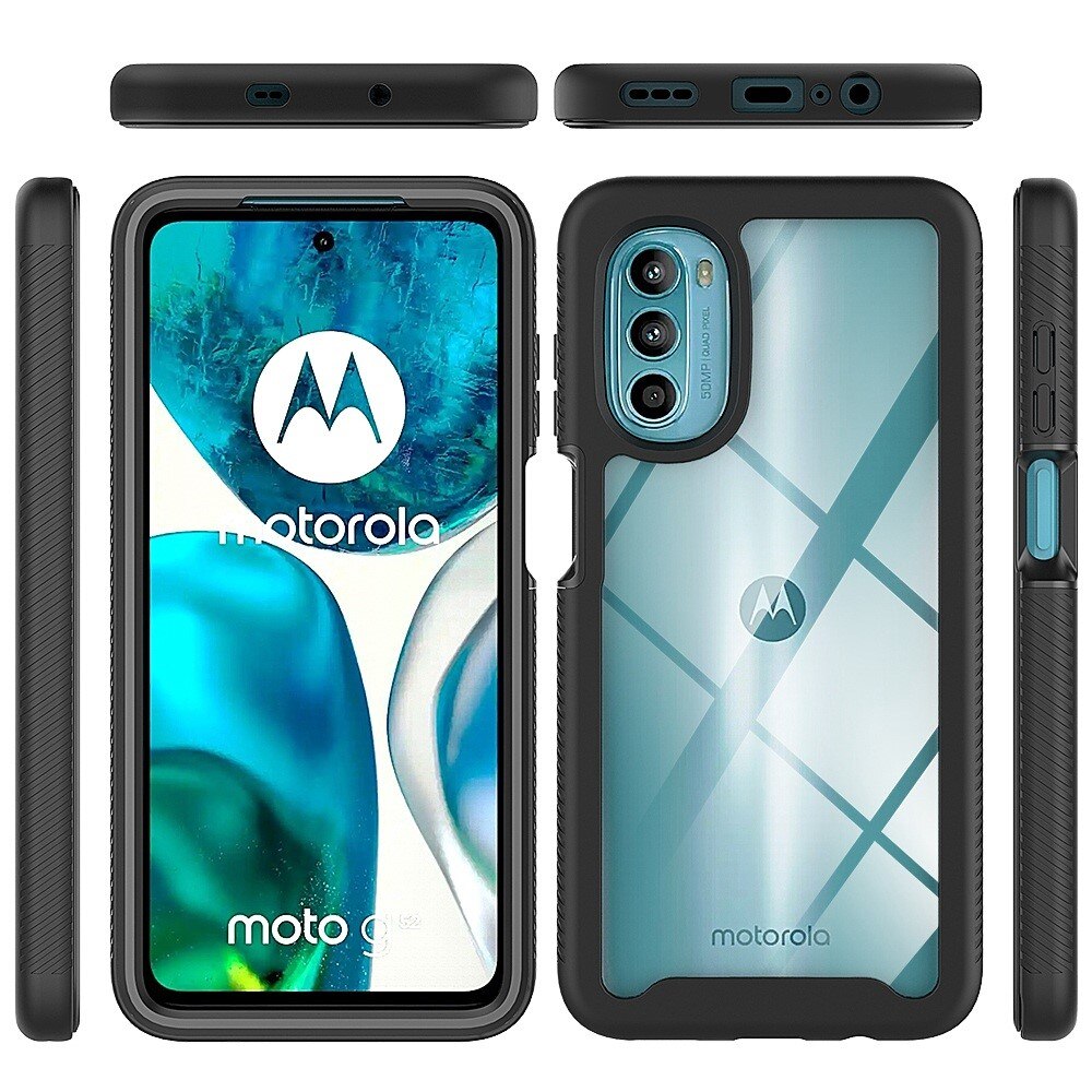 Coque Full Protection Motorola Moto G52, Noir