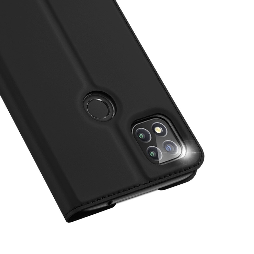 Étui portefeuille Skin Pro Series Xiaomi Redmi 9C, Noir