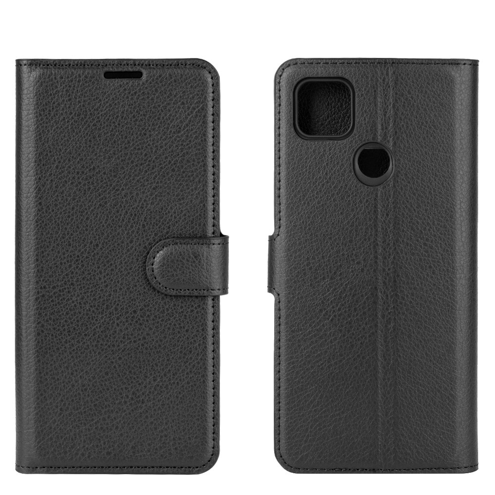 Coque portefeuille Xiaomi Redmi 9C, Noir