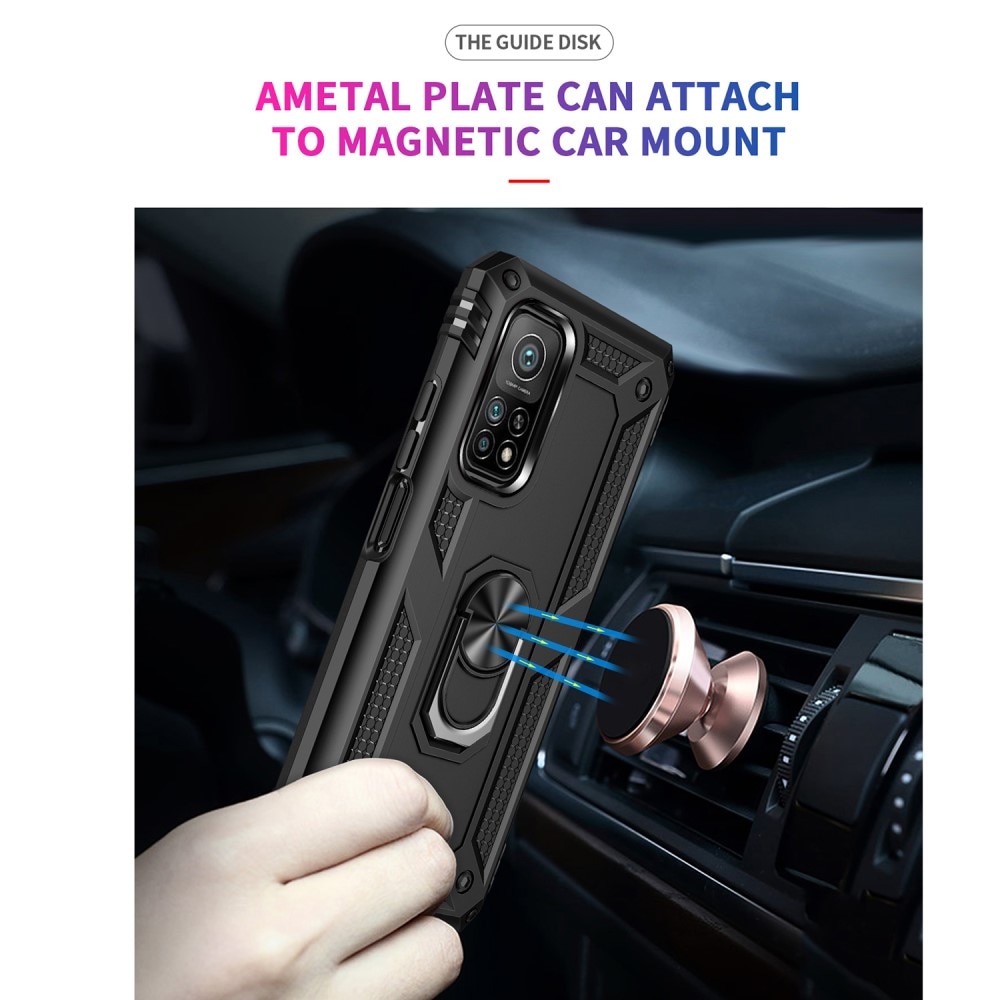 Coque hybride Tech Ring Xiaomi Mi 10T/10T Pro Noir