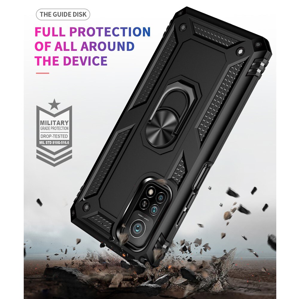 Coque hybride Tech Ring Xiaomi Mi 10T/10T Pro Noir