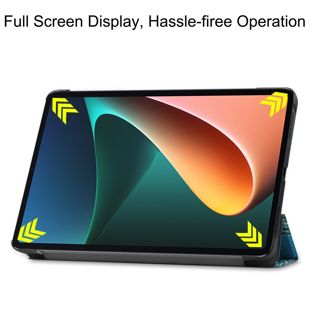 Étui Tri-Fold Xiaomi Pad 5 Fleurs de cerisier