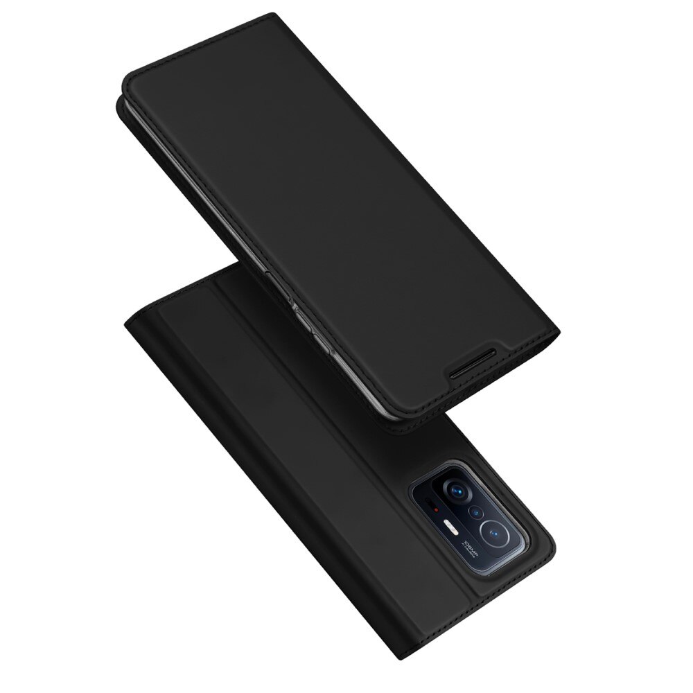 Étui portefeuille Skin Pro Series Xiaomi 11T/11T Pro, Noir