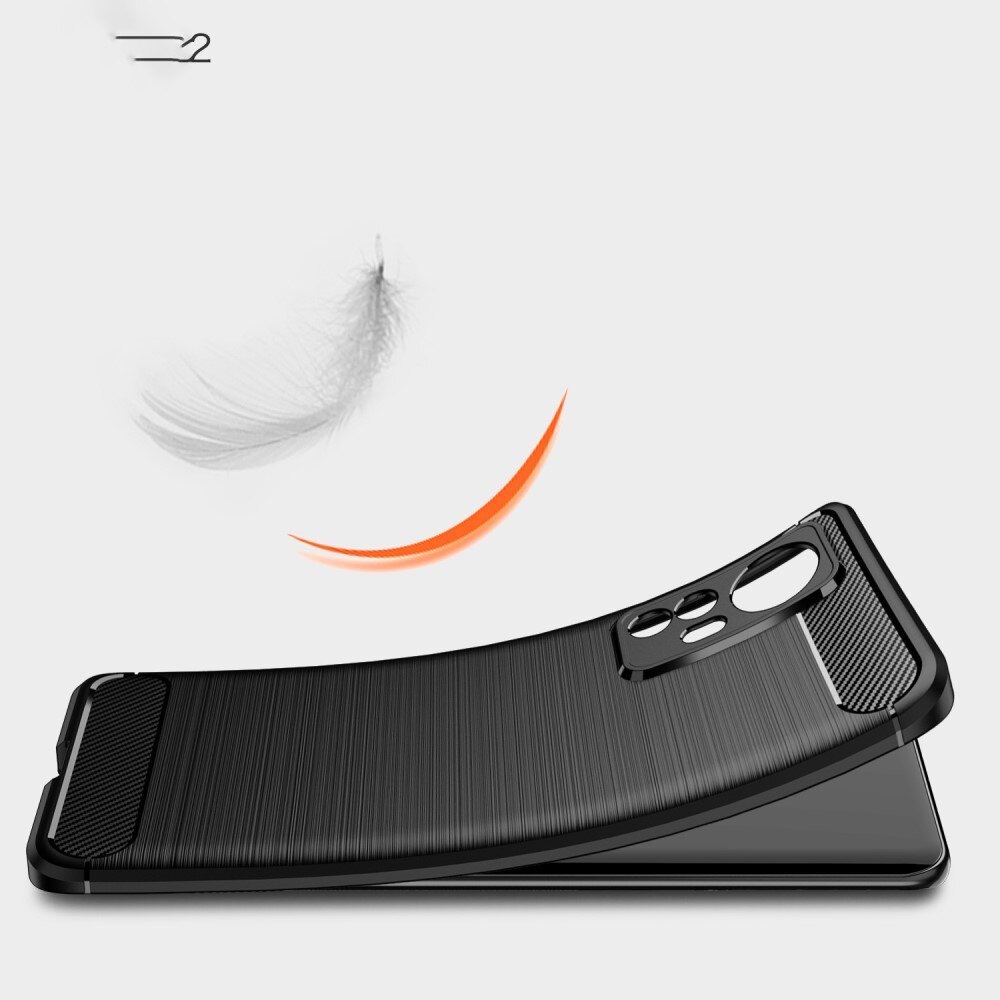 Coque Brushed TPU Case Xiaomi 12 Black