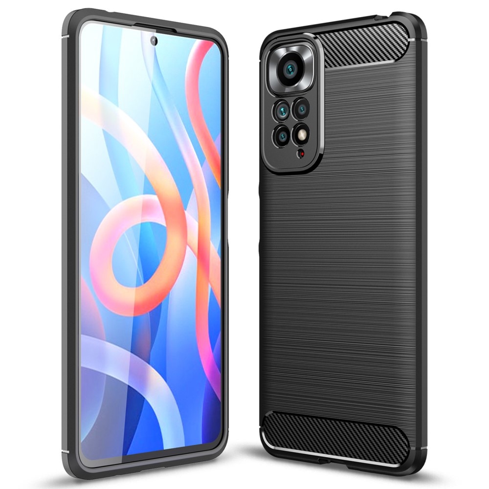 Coque Brushed TPU Case Xiaomi Redmi Note 11 Black