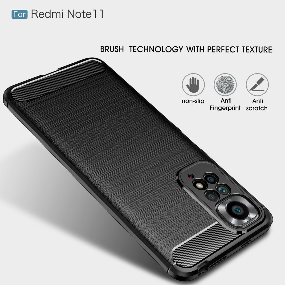 Coque TPU Brushed Xiaomi Redmi Note 11, [FÄRG}