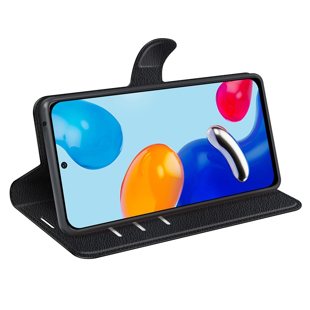 Coque portefeuille Xiaomi Redmi Note 11, Noir