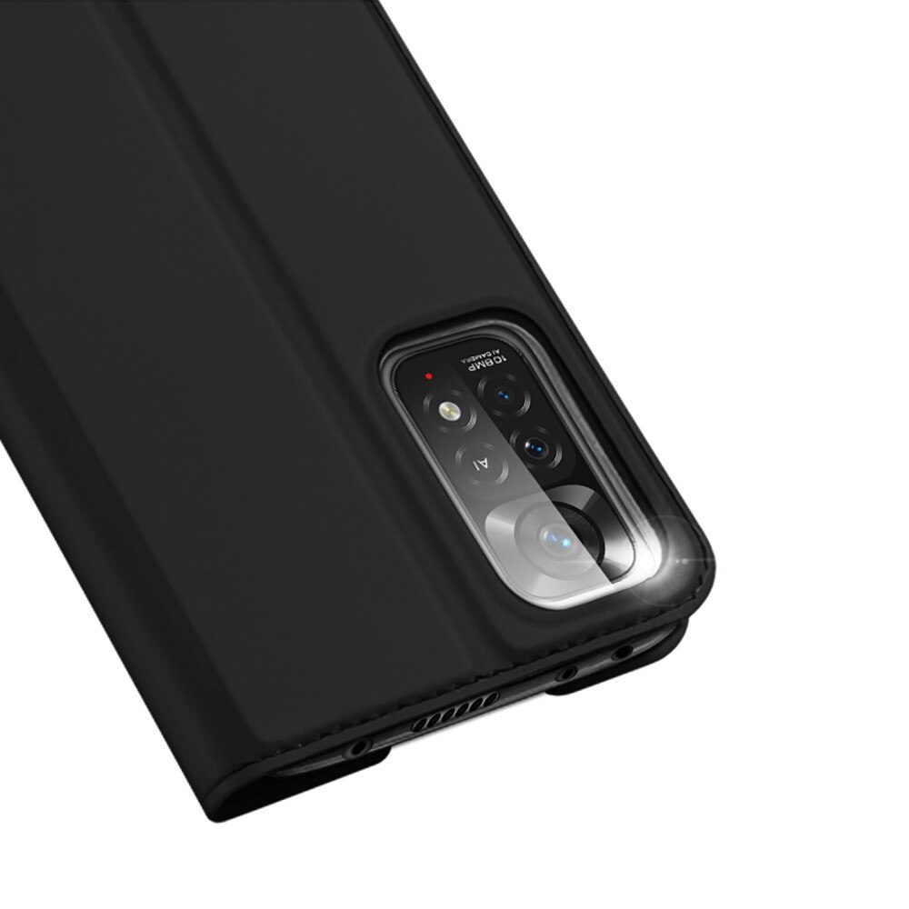 Étui portefeuille Skin Pro Series Xiaomi Redmi Note 11 Pro Black