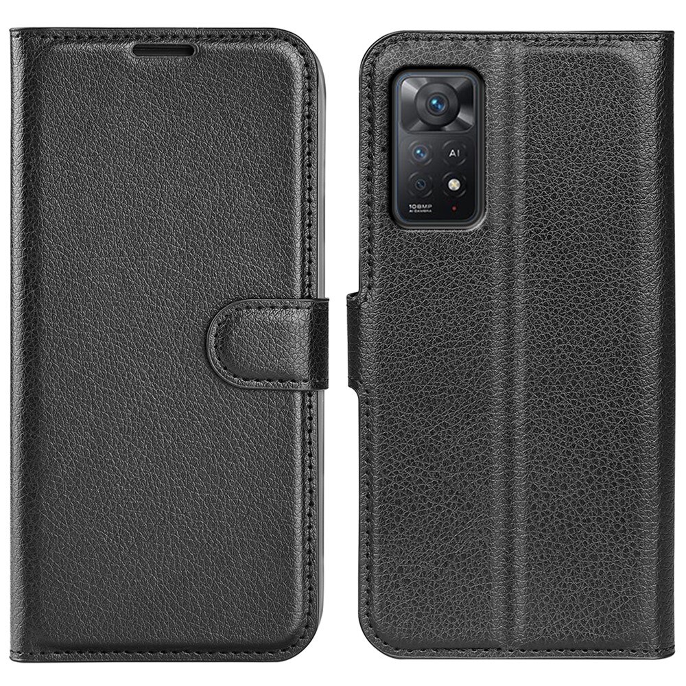 Coque portefeuille Xiaomi Redmi Note 11 Pro Noir