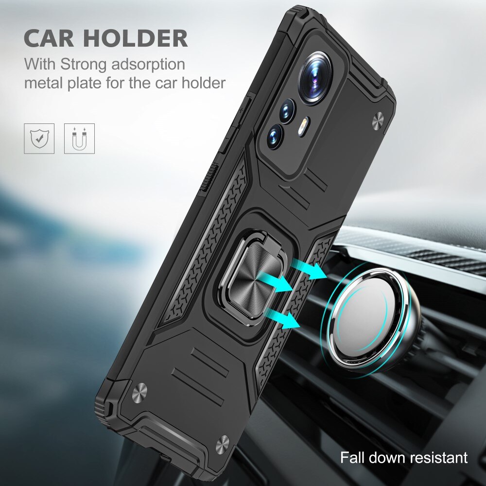 Coque Hybride Tech Xiaomi 12 Pro Noir