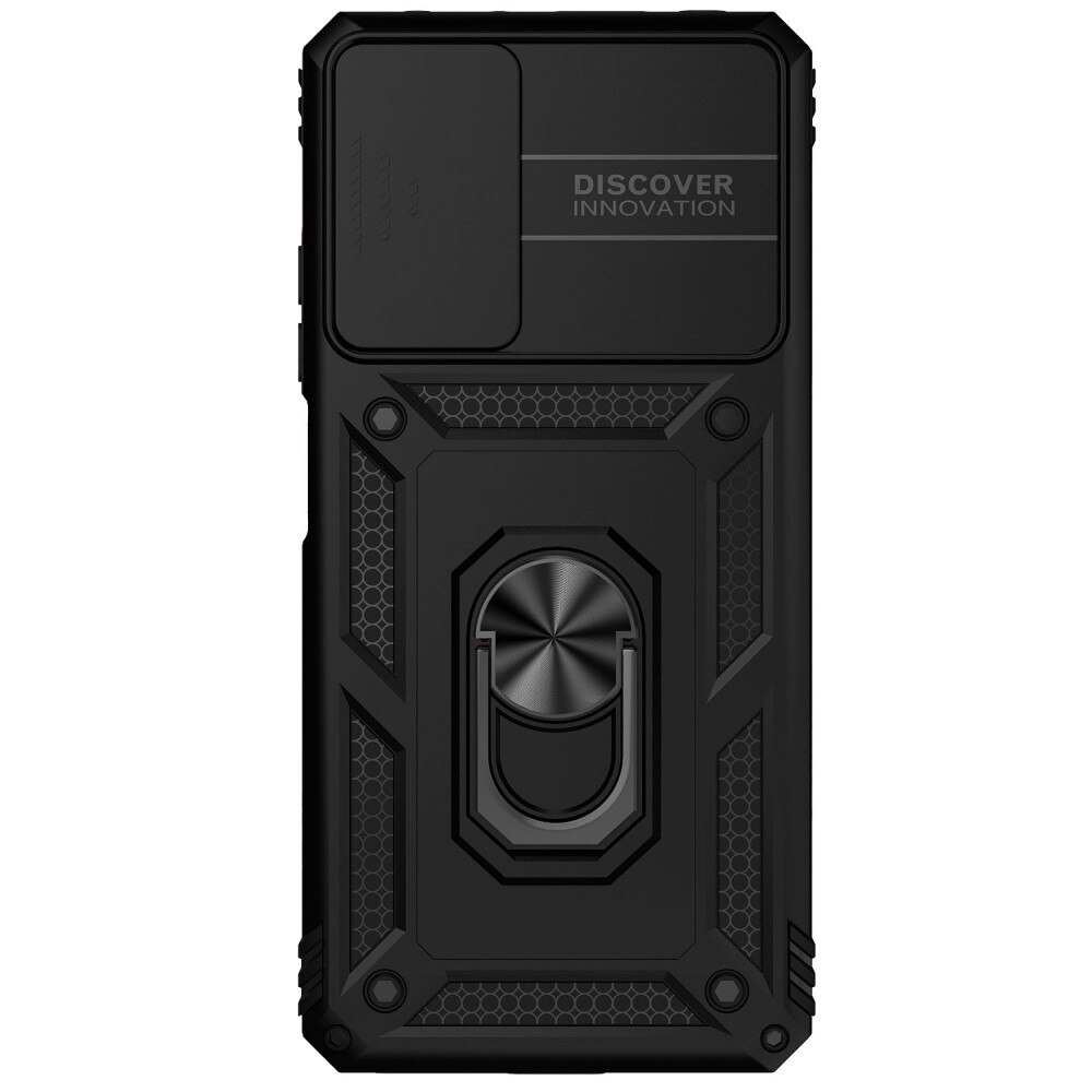 Coque Hybride Ring avec Protège Caméra Xiaomi Redmi Note 11 Pro, Noir