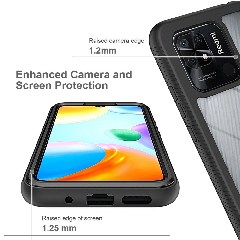 Coque Full Protection Xiaomi Redmi 10C, Noir