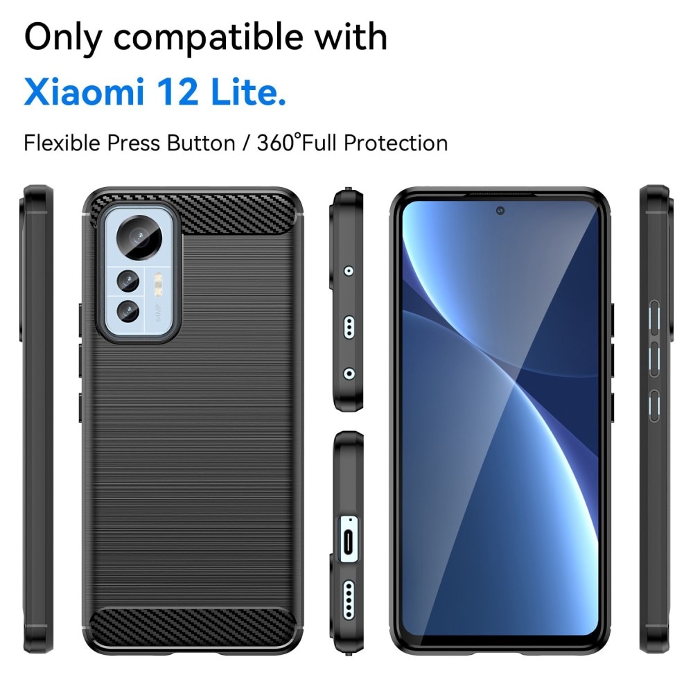 Coque TPU Brushed Xiaomi 12 Lite, [FÄRG}