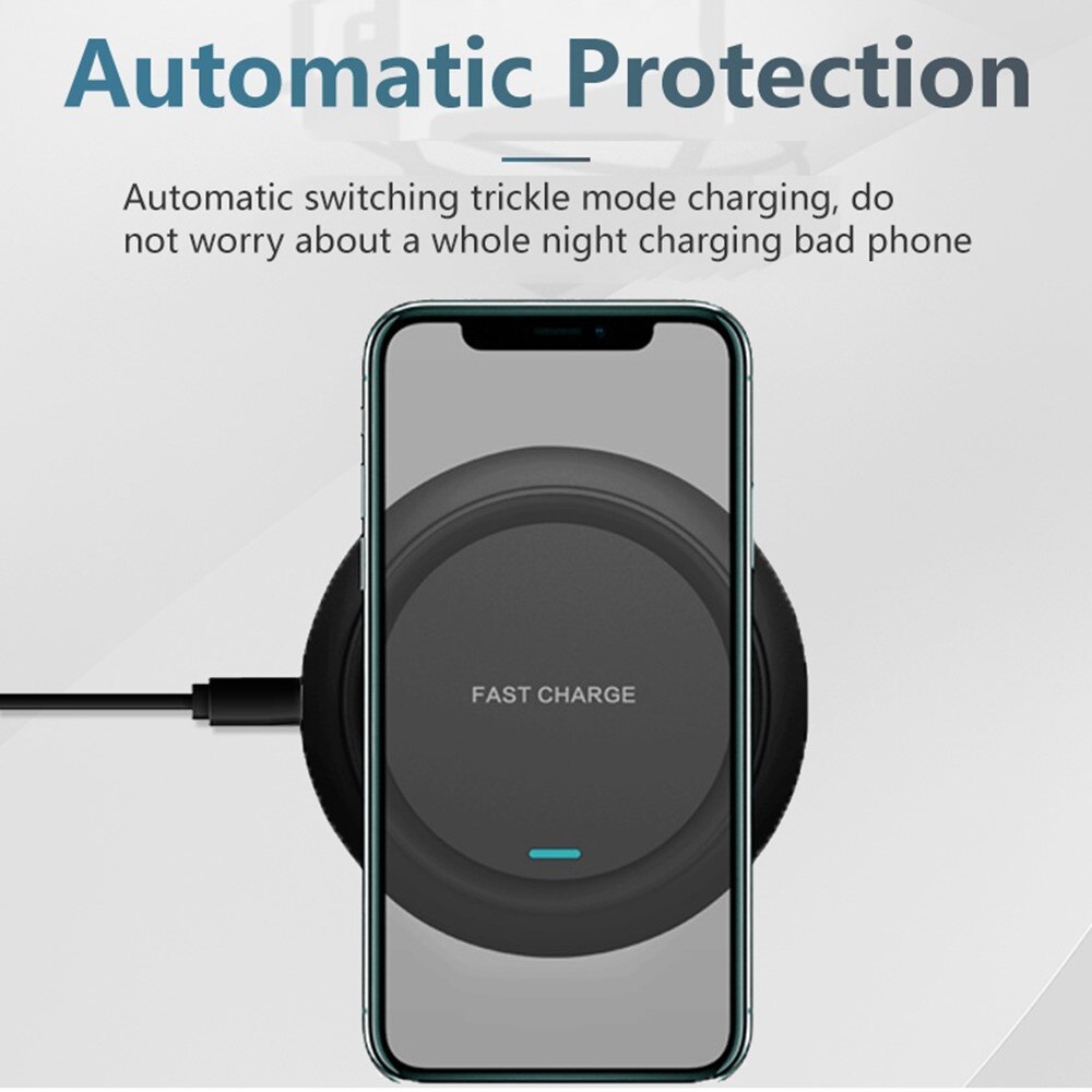 Chargeur Sans Fil 15W , blanc