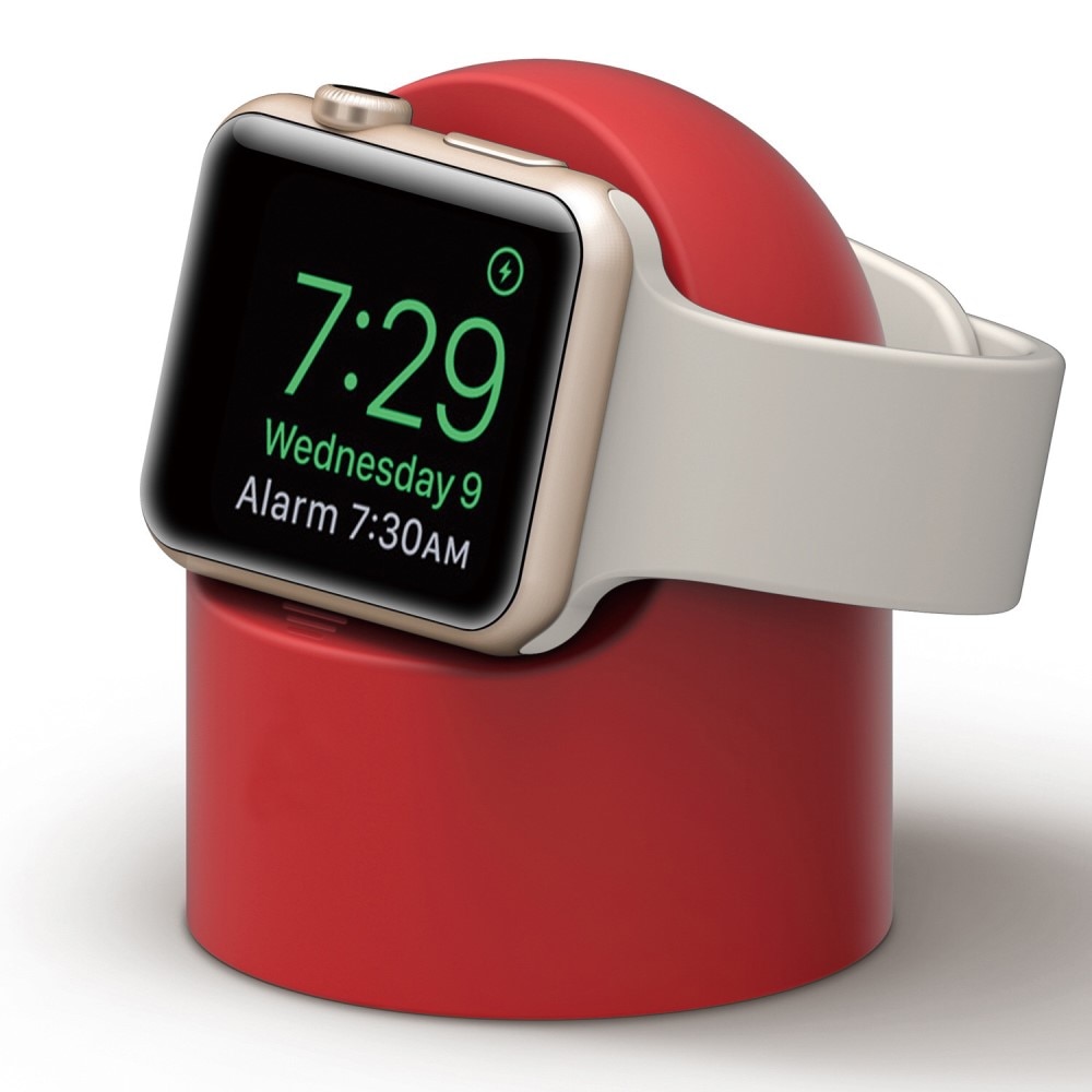 Support de Charge Apple Watch, rouge