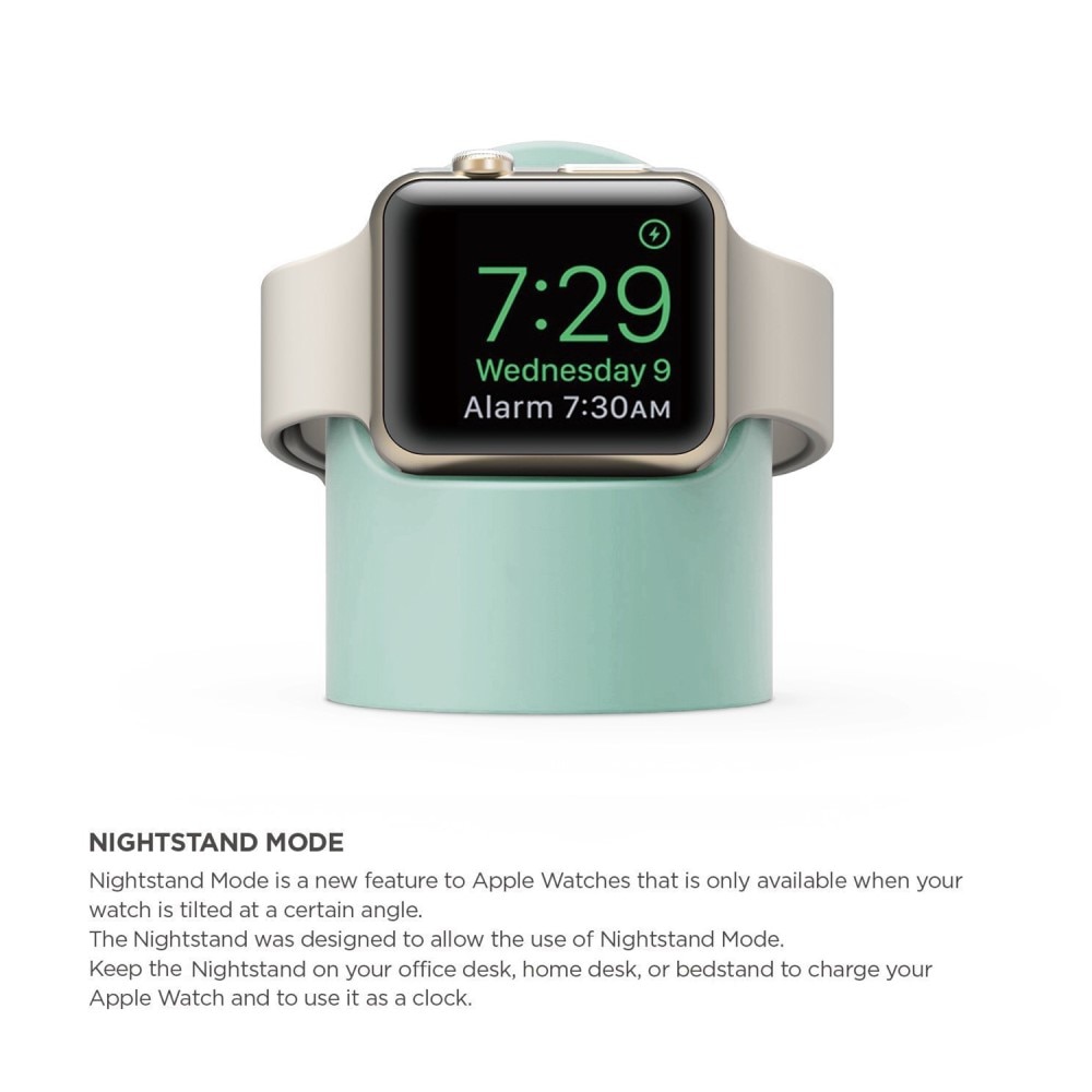 Support de Charge Apple Watch, turquoise