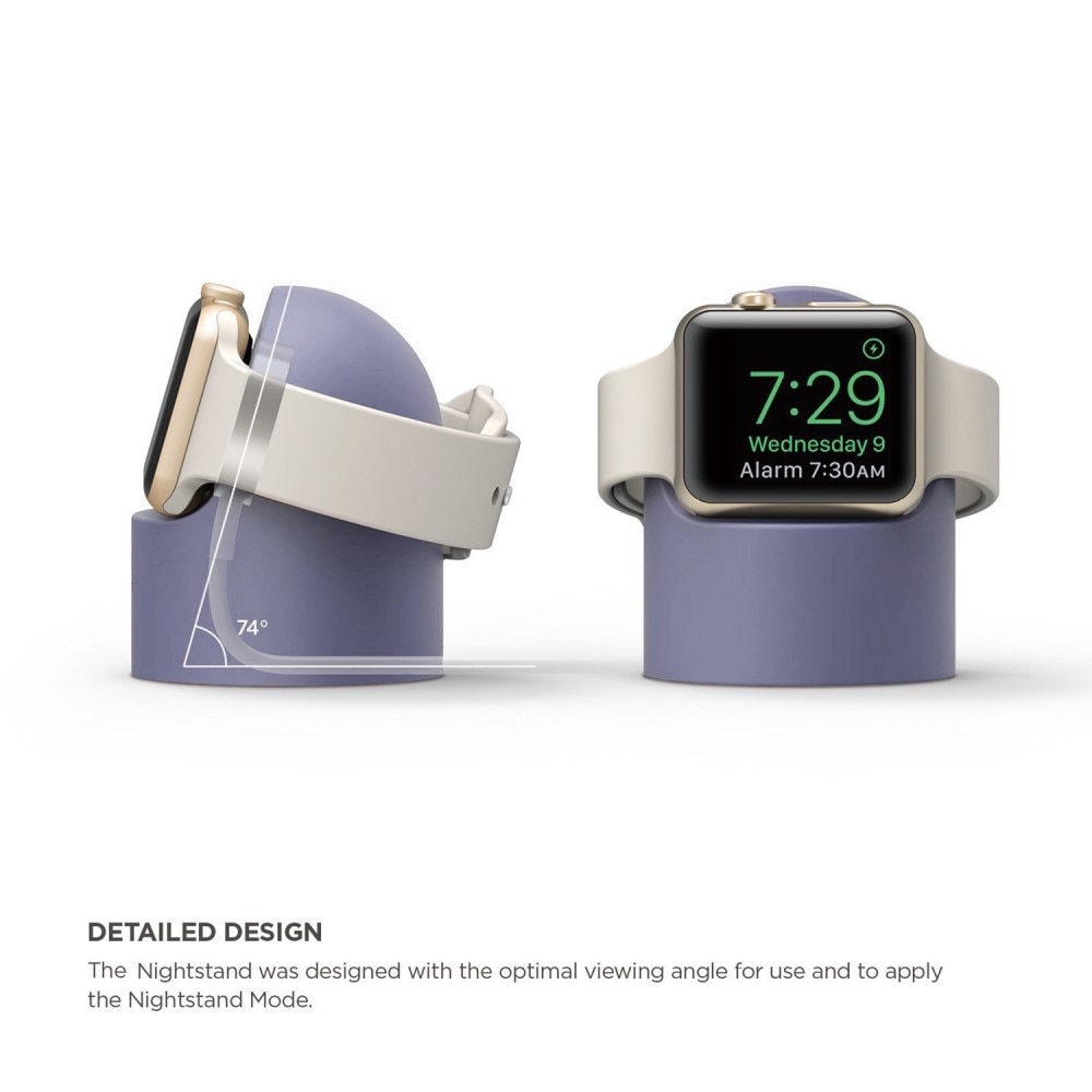 Support de Charge Apple Watch, bleu clair