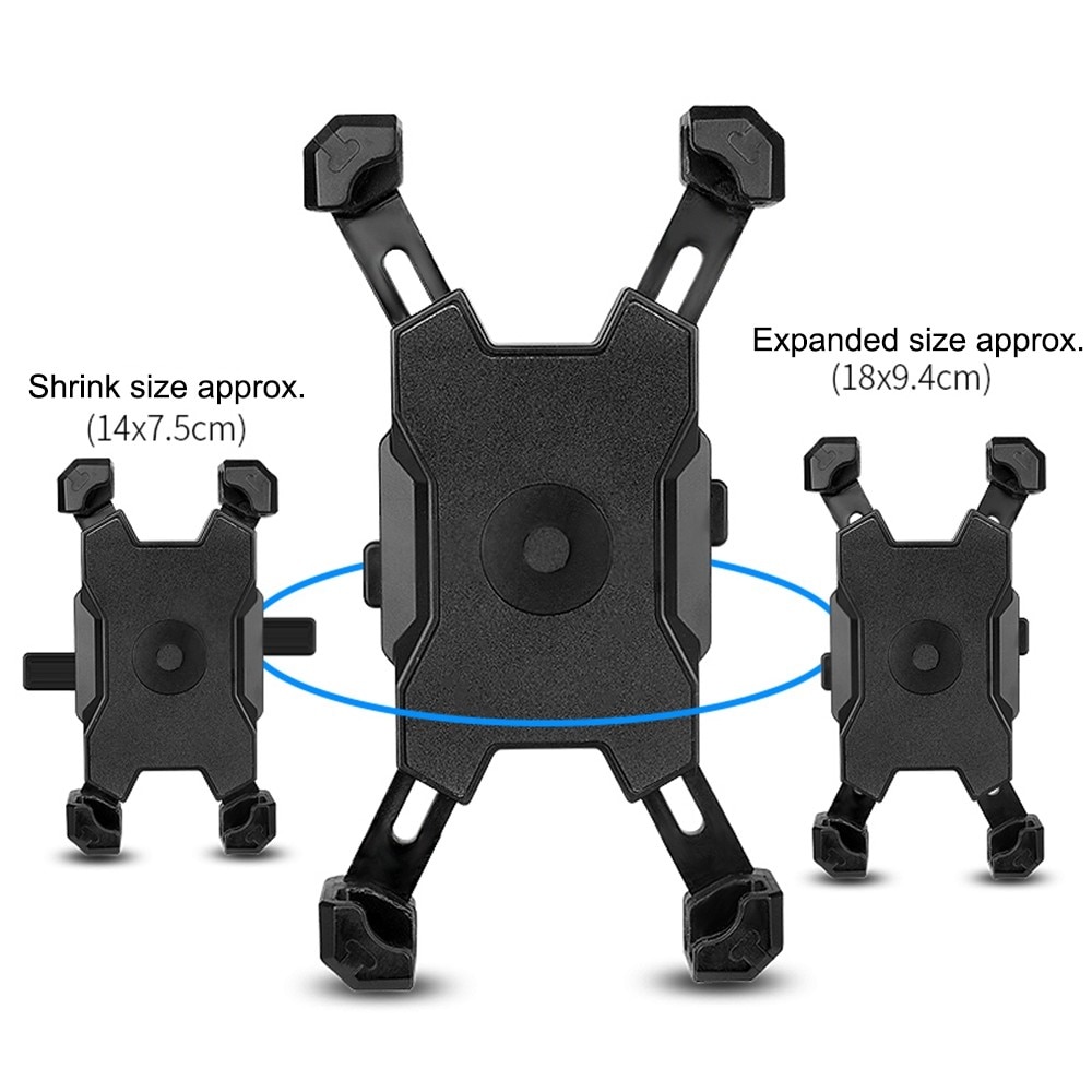 Support pour moto / vélo Noir