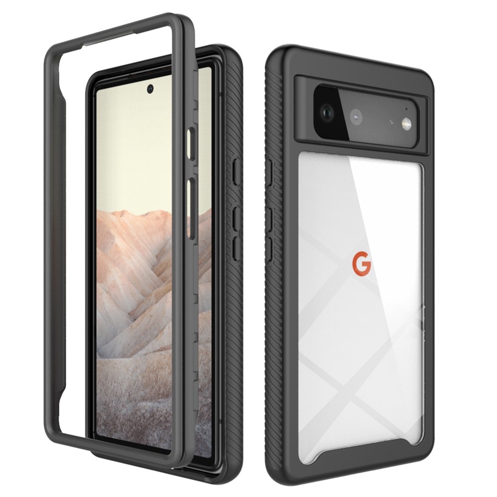 Coque de couverture complète Google Pixel 6, Noir