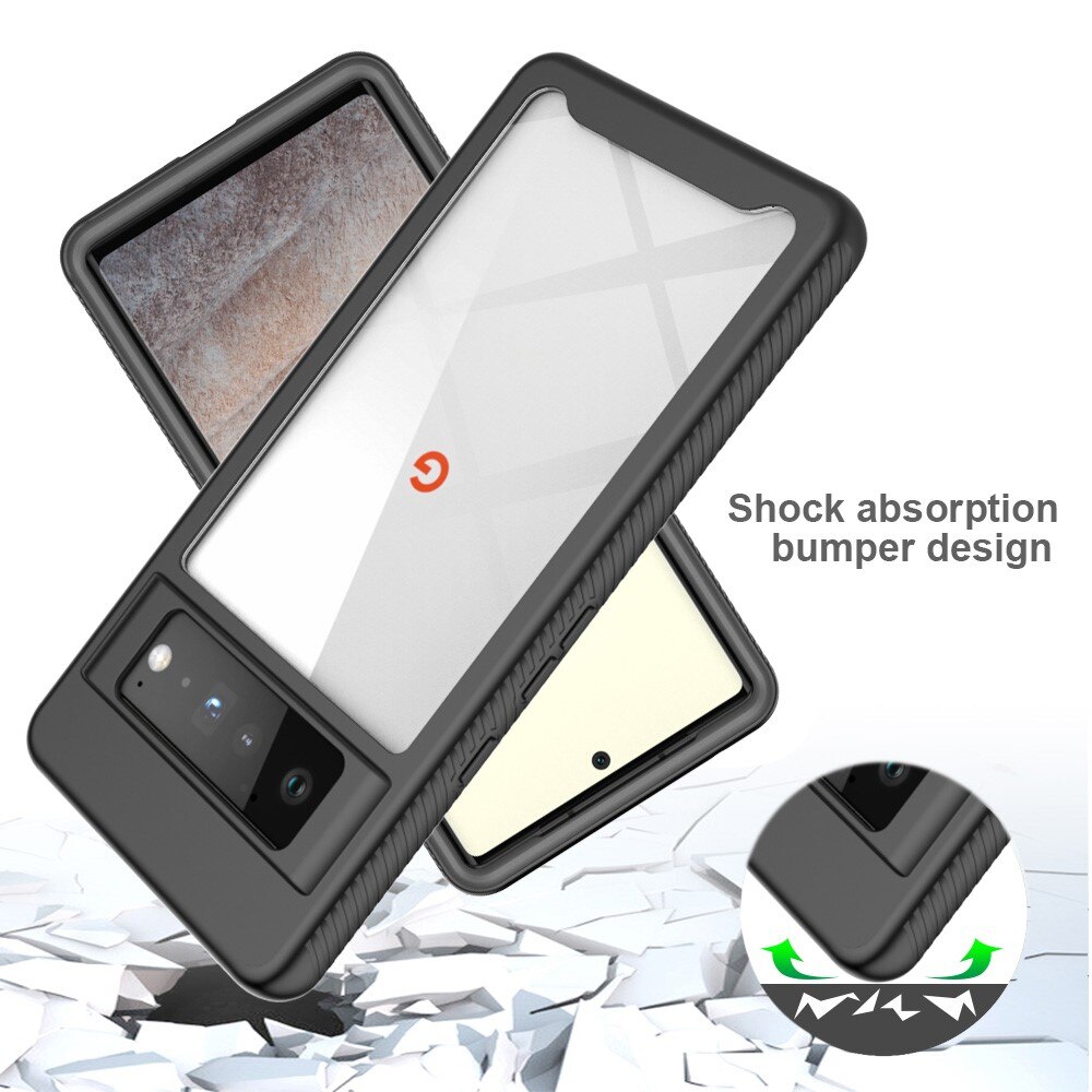 Coque de couverture complète Google Pixel 6 Pro, Noir