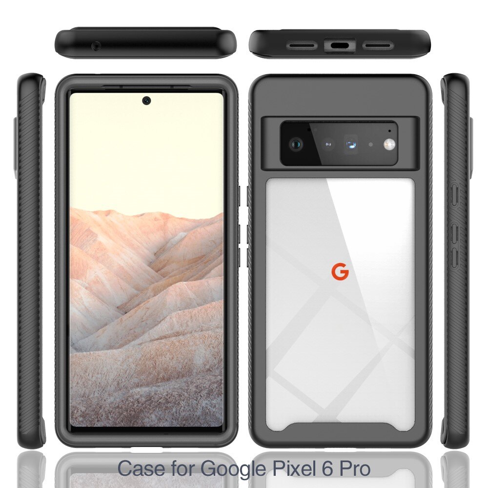 Coque de couverture complète Google Pixel 6 Pro, Noir