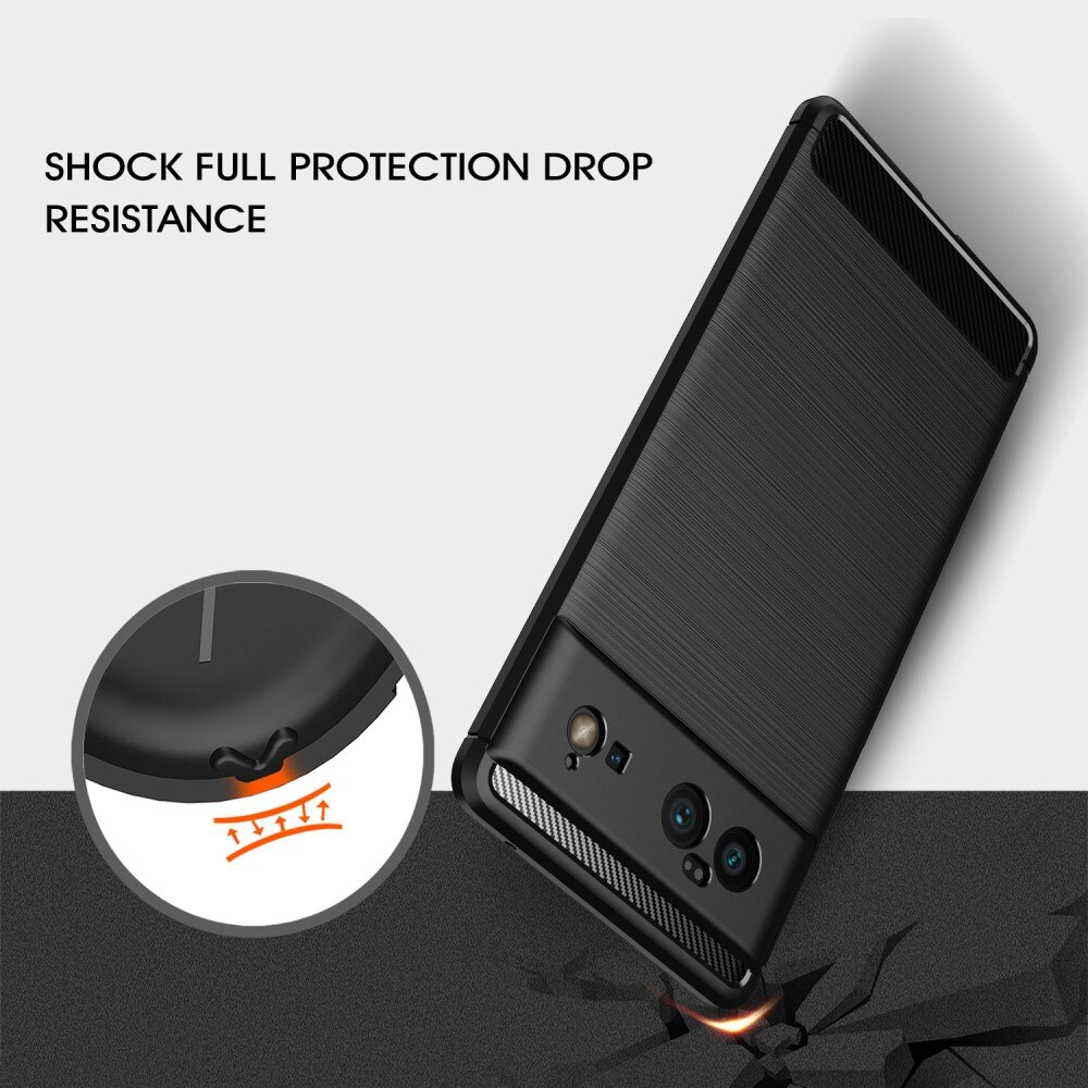 Coque TPU Brushed Google Pixel 6 Pro, [FÄRG}