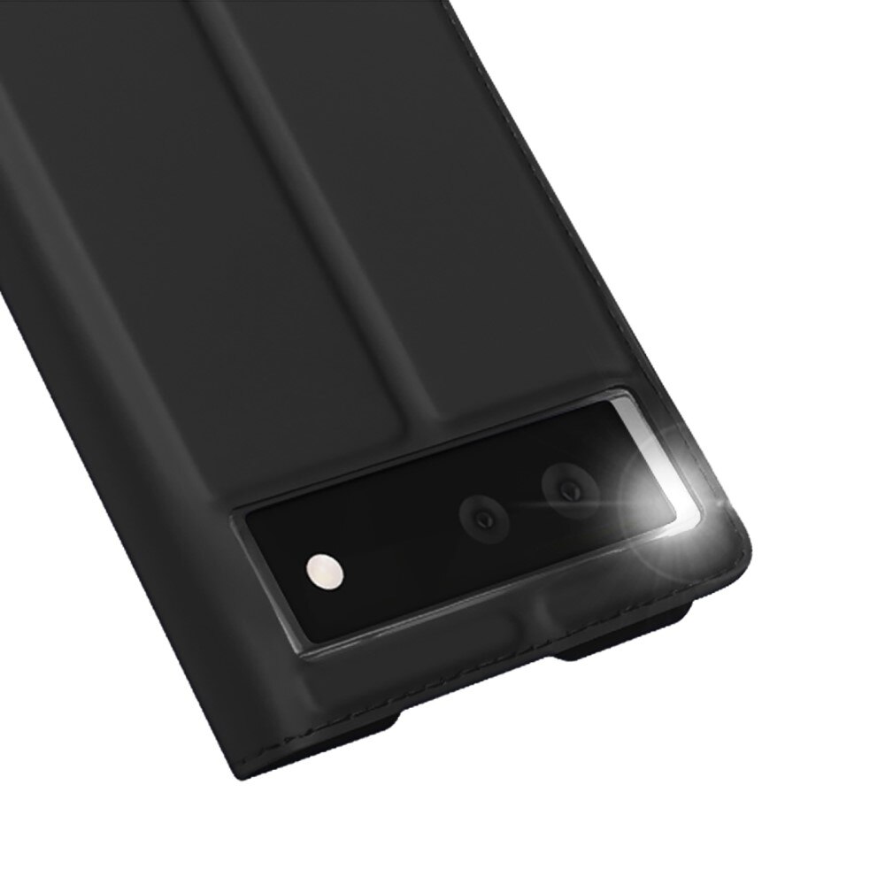Étui portefeuille Skin Pro Series Google Pixel 6, Noir