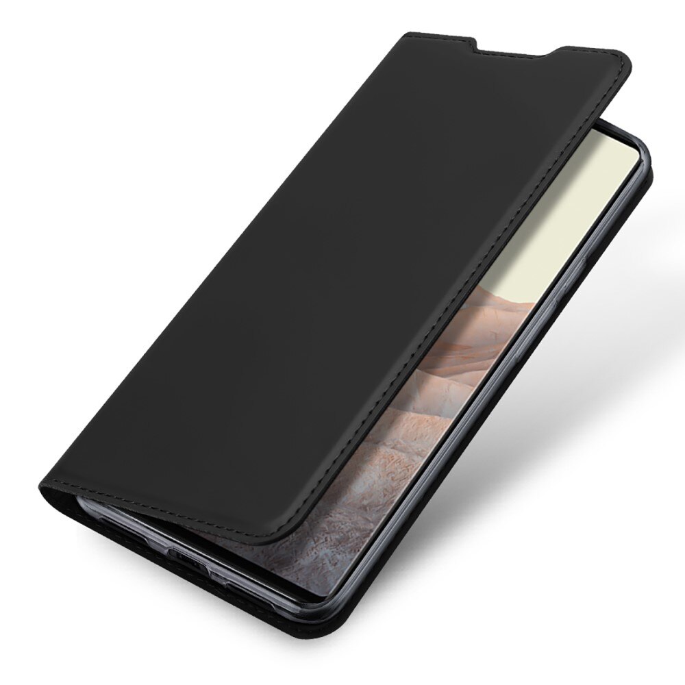 Étui portefeuille Skin Pro Series Google Pixel 6, Noir
