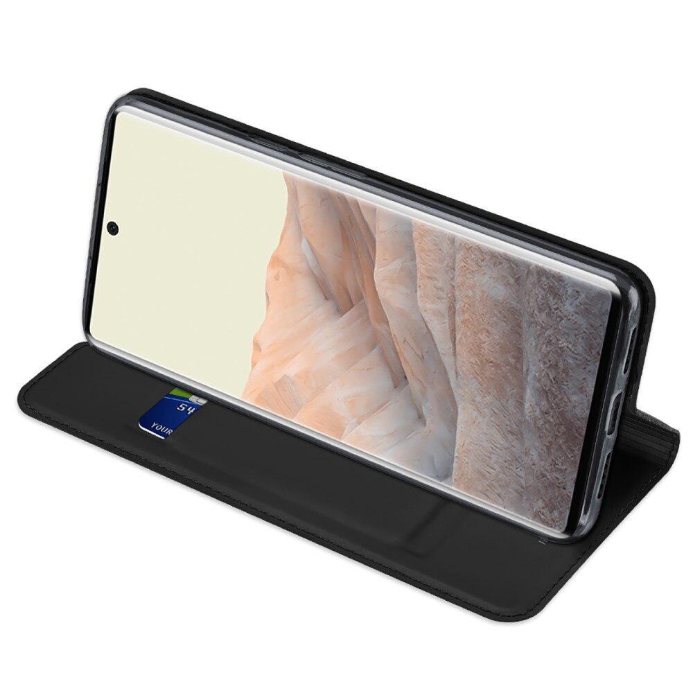 Étui portefeuille Skin Pro Series Google Pixel 6 Pro, Noir