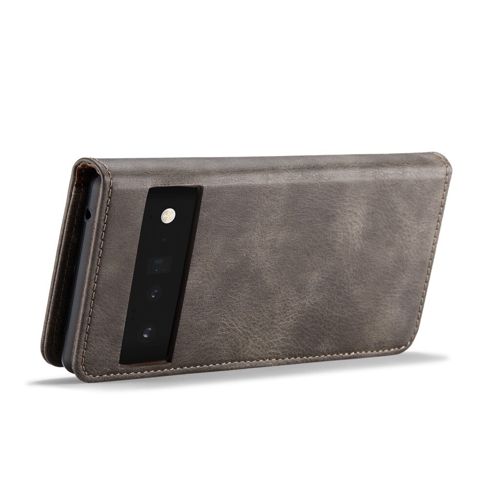 Étui portefeuille Magnet Wallet Google Pixel 6 Pro, Marron